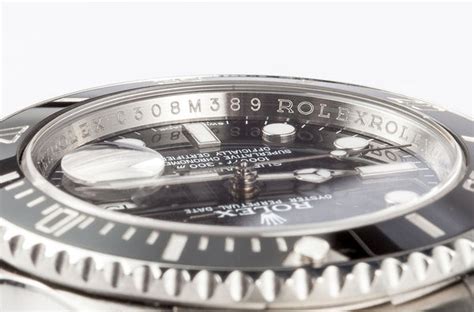 rolex submariner seriale a|rolex serial number inside bezel.